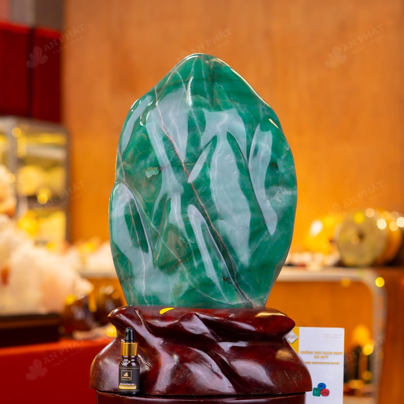 Đá Cảnh Thạch Anh Xanh